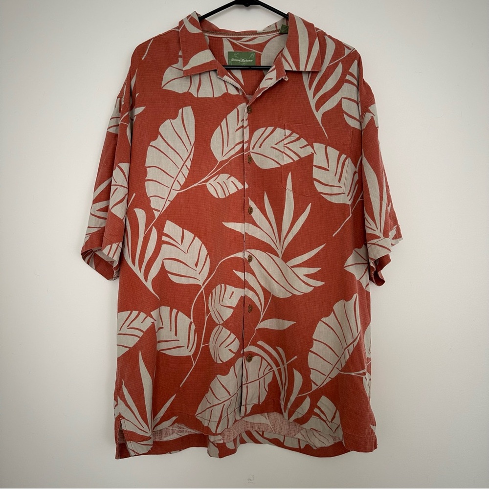 Tommy Bahama Silk Hawaiian Shirt Size XL - Picture 7 of 9